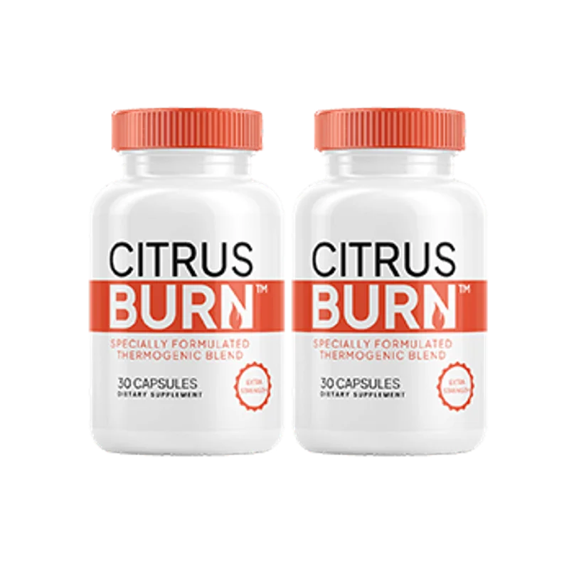 Citrus Burn Weight Management Relief Supplement — 2 Bottle / 60 Day Pack