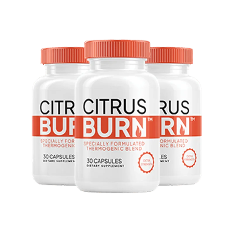 Citrus Burn Weight Management Relief Supplement — 3 Bottle / 90 Day Pack